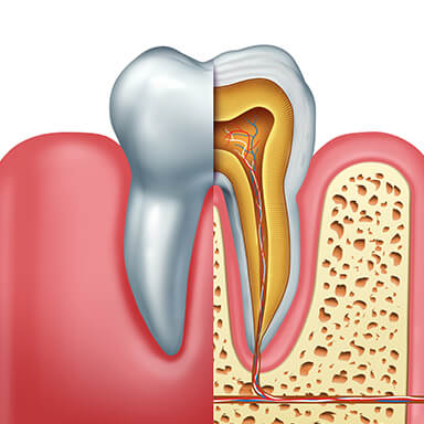 An emergency dentistry patient at Dr. Mohr's Long Island dental practice