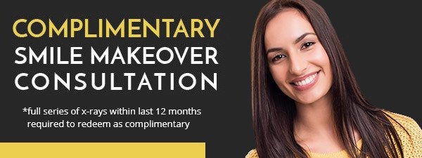 Flyer for complimentary smile makeover consultation