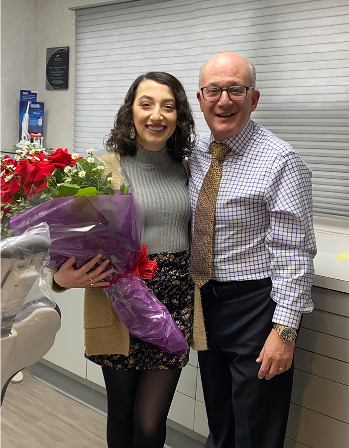 Hally and Dr. Mohr