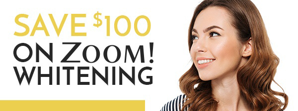 Flyer for Zoom whitening special