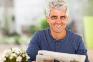 smiling older man