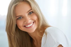 portrait of a smiling woman