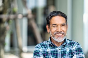 smiling older man 