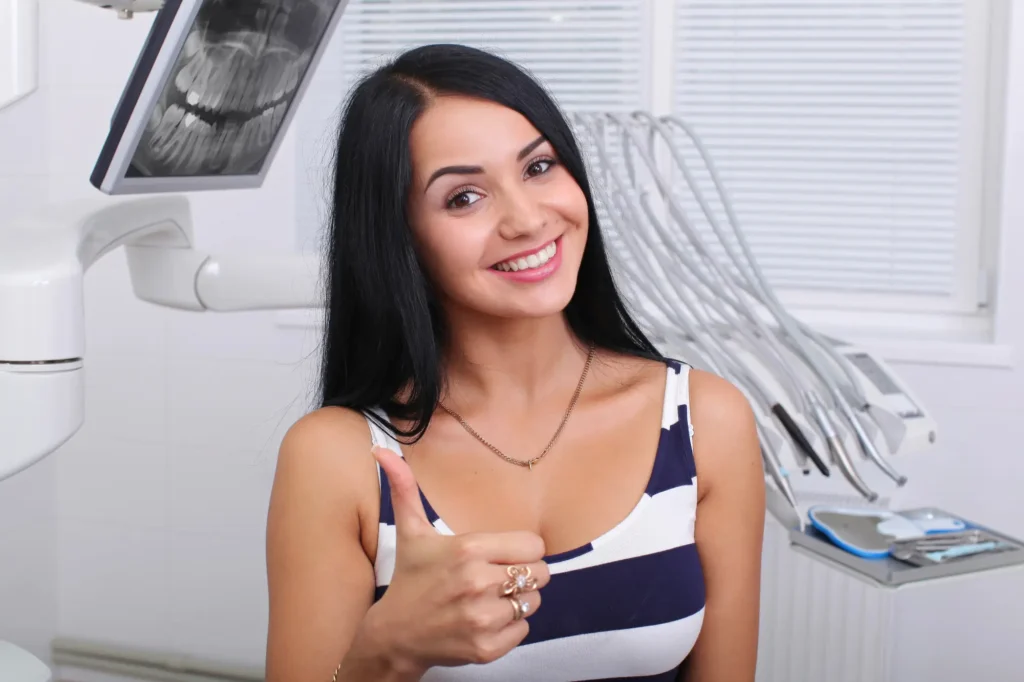 Successful treatment procedure with full mouth reconstruction Long Island